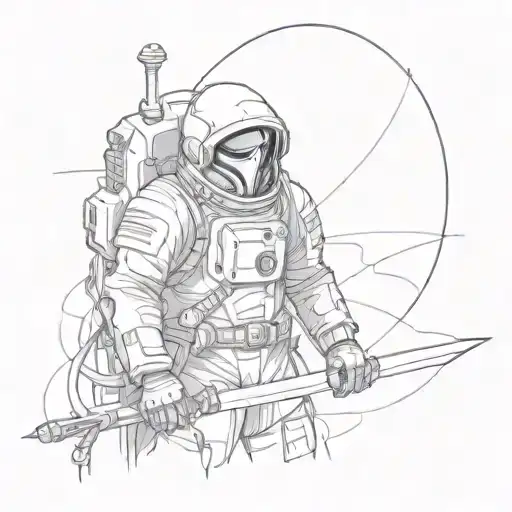 Grim Reaper Astronaut