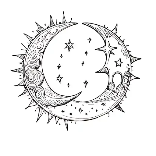 Sun Stars Moon Friendship