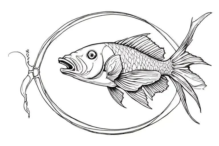 Scary Circling Pisces Fish