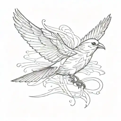 Bird Soaring