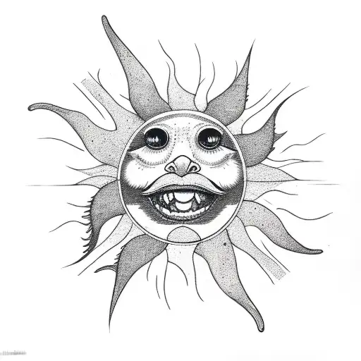 The Sun And The Sparrow And The Sea Waves