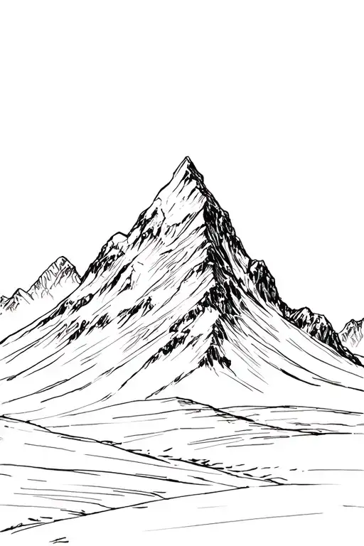 Snow Mountain Peak