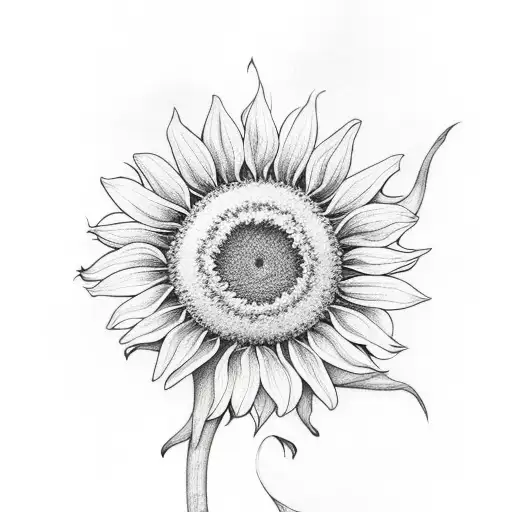 Stitch With Sunflower