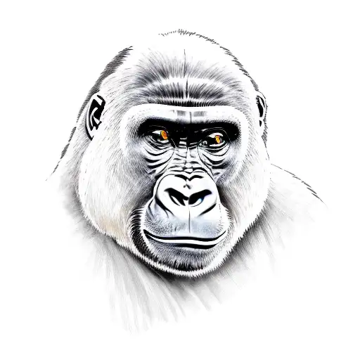 Maori Gorilla Real Eyes