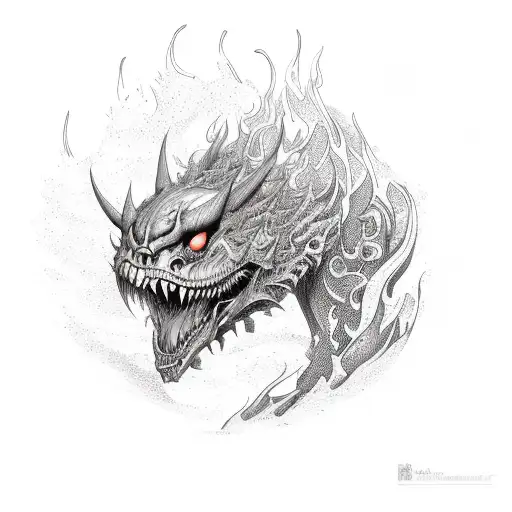 Running Through Fire And Flames