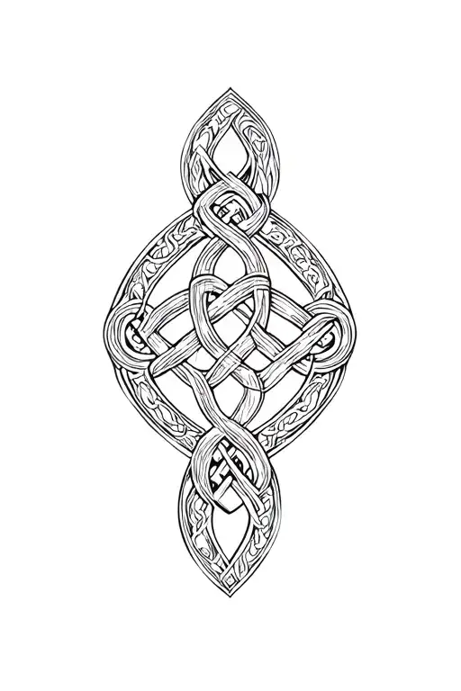 Celtic Knot Design Incorporating