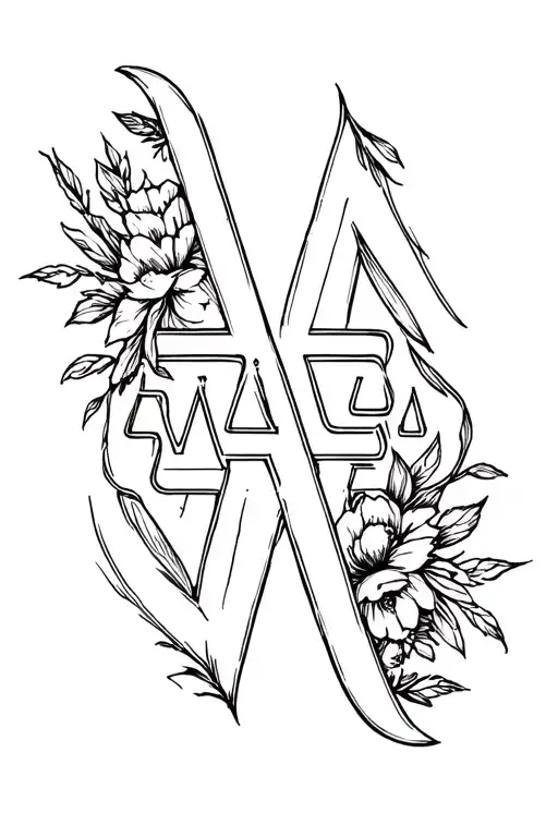 Forearm Tattoo In Hebrew Letters Meaning Always Forward