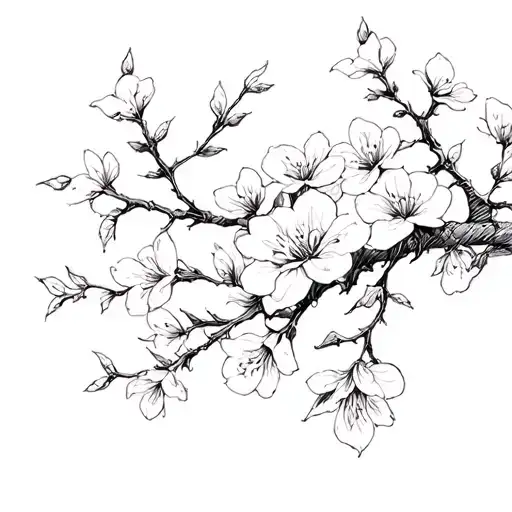 Gothic Cherry Blossoms