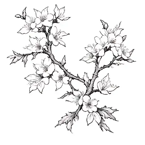 Gothic Cherry Blossoms