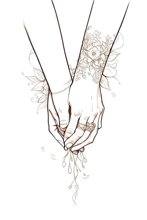 Holding Hands Holding Each Other