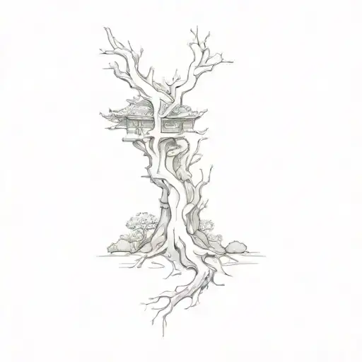 Japanese Tree Tattoo Ideas