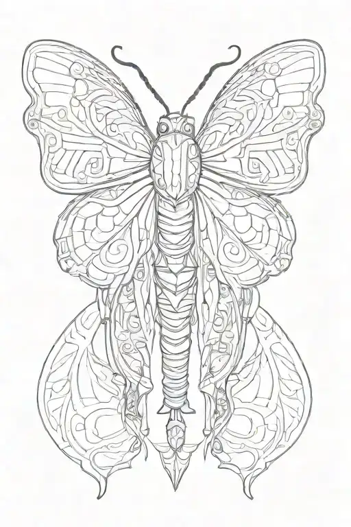 Neon Moth