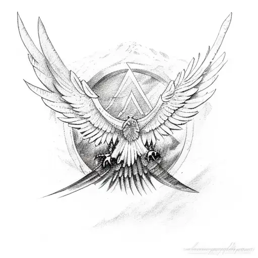 Scorpio Transforming Into Eagle And Eagle Transforming Into Phoenix