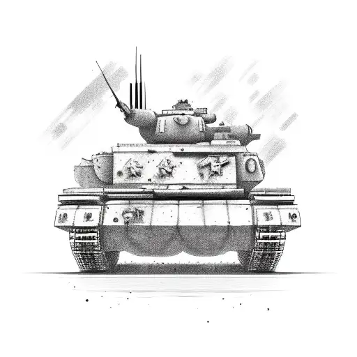 Army Cartoon Tank