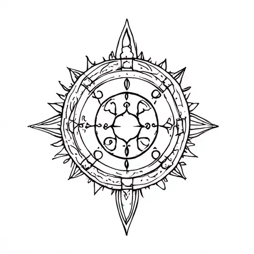 Solar Plexus Chakra Symbol