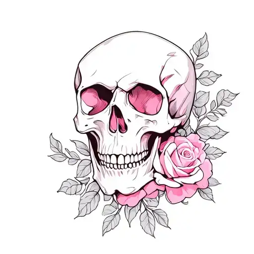 Skull And Roses