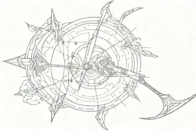 Wiinwaaniniigaaniit Turning Into A Arrow From A Bow And Arrow