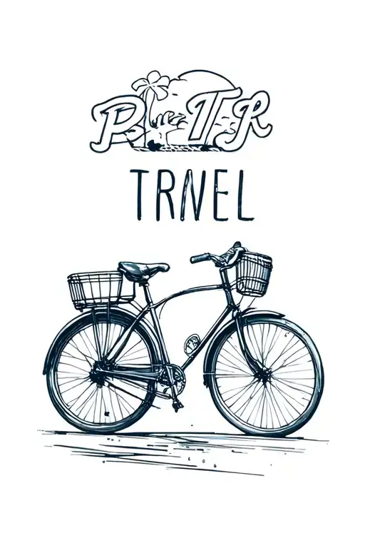 Bike With Travel Logo