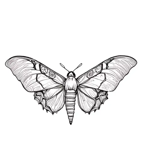 Moth And Leo Zodiac Sign