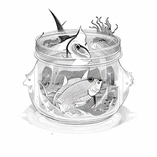 Pisces Inside A Jar Of Chaos