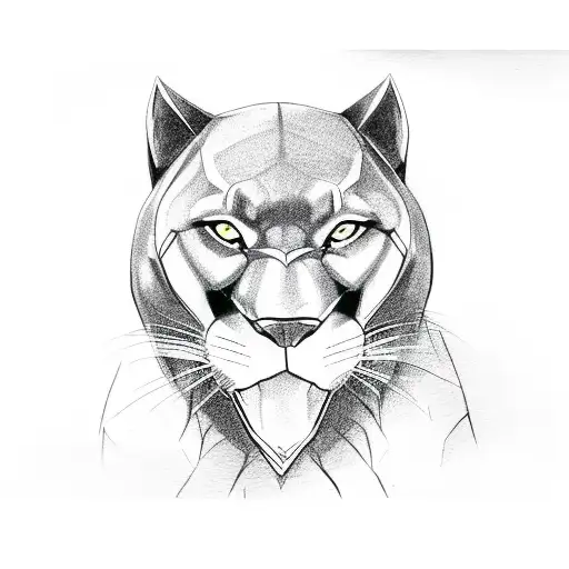 A Black Panther Animal From The Matrix