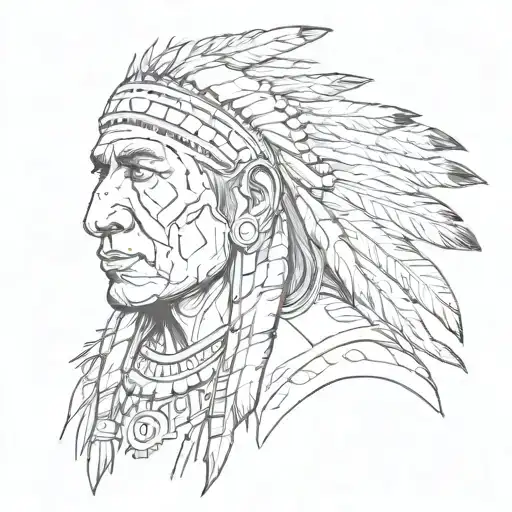 American Indian Man