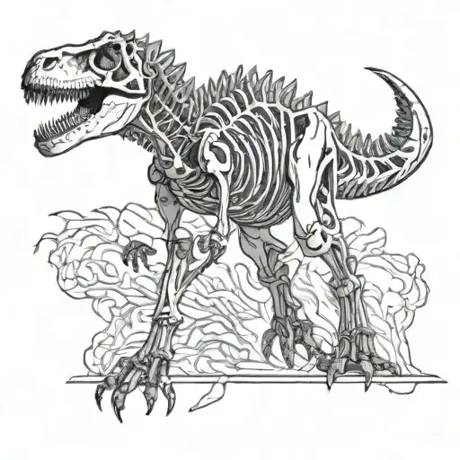 T Rex Skeleton