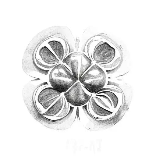 Pac-man Eating 4 Leaf Clover