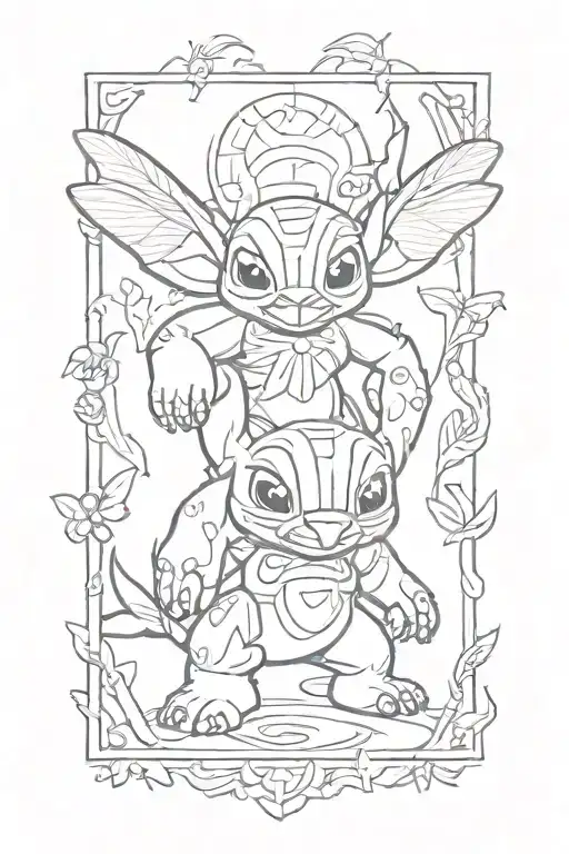 Lilo And Stitch Pattern
