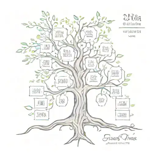 Family Tree With Date Of Births And Names