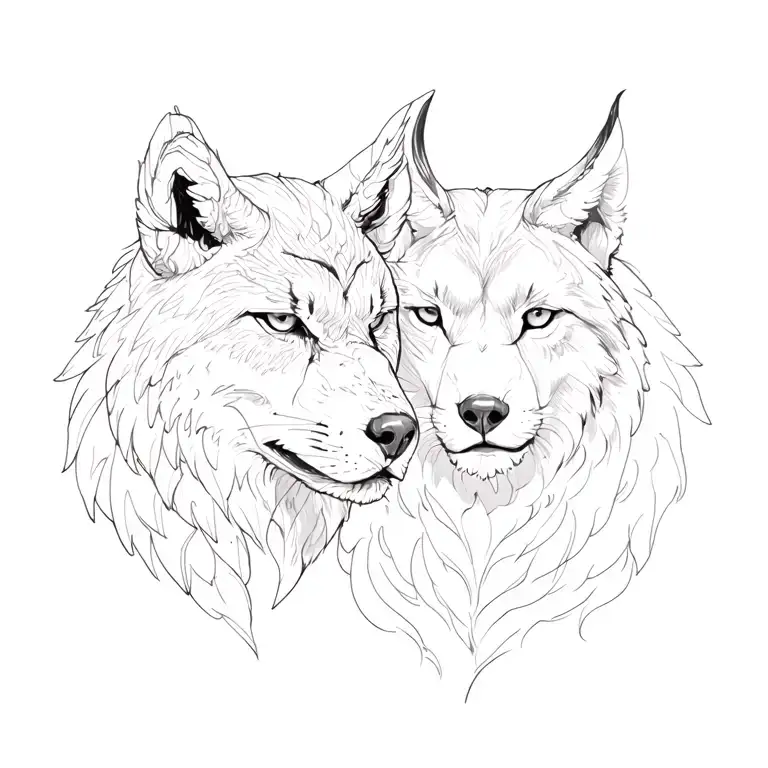 Leo And Wolf And Owl Of Dreams