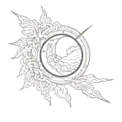 Eclipse Black And White