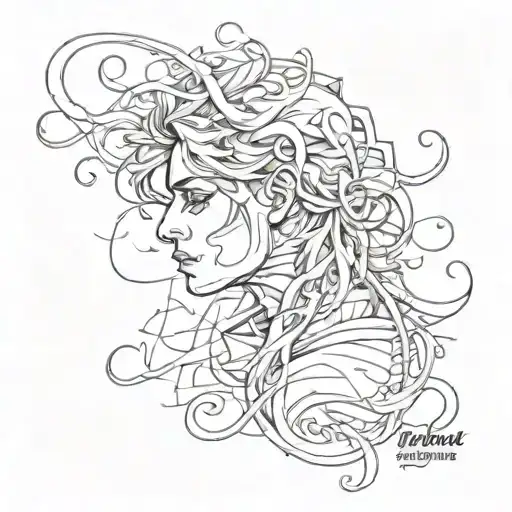 Black Shadow Looking Back With No Regrets With A Quote