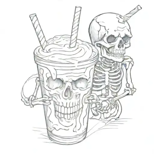 A Skeleton Milkshake