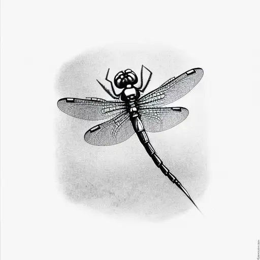 Dragonfly With Screw For Body