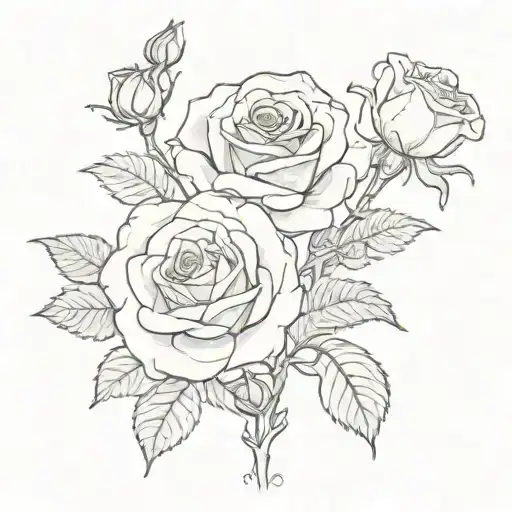 Roses And Date 1964 And 1969 Fairytale