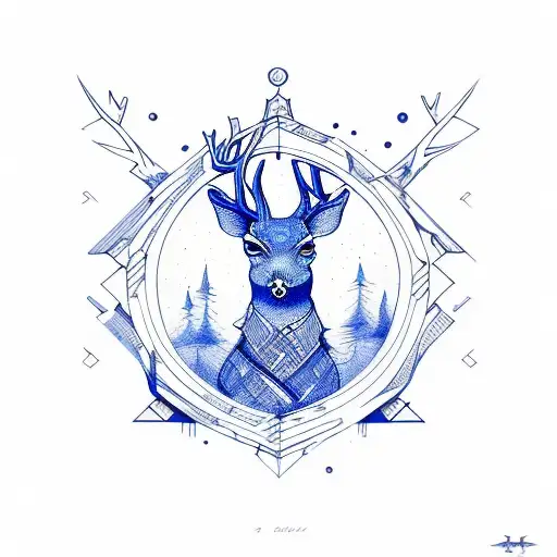 Blue Deer