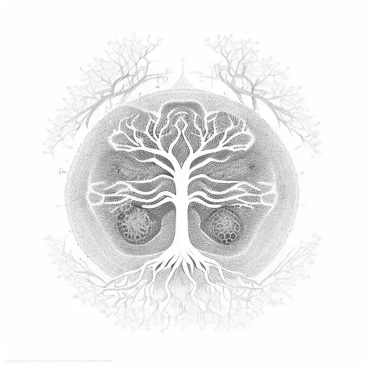 Tree Of Life With Dna Form