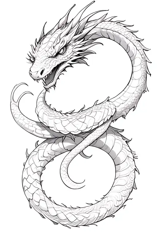 Dragon And Snake