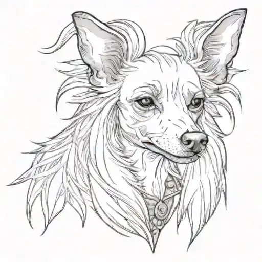 Chinese Crested Dog Breed Dog