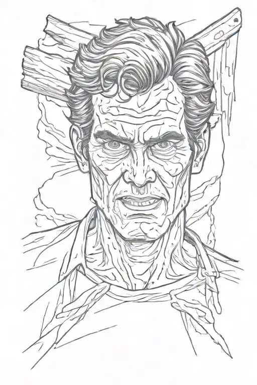 Evil Dead Ash Williams