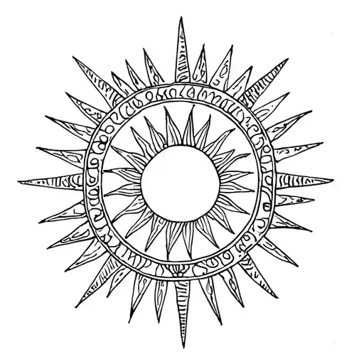 Filipino Sun And Stars