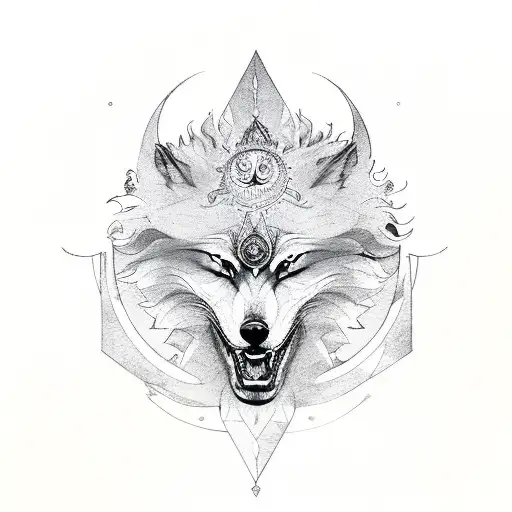 Sun God Karna And Lone Wolf Forest