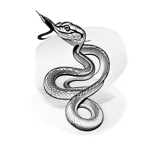Snake On Arrow
