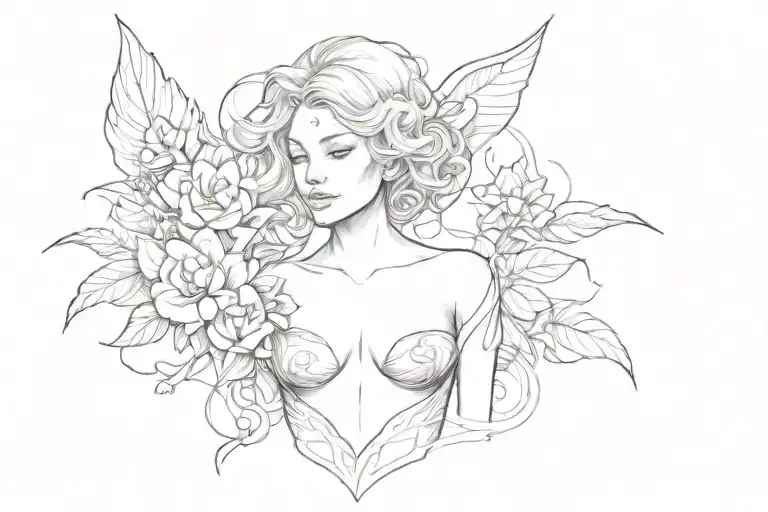 Tattoo For Under Breast For Women