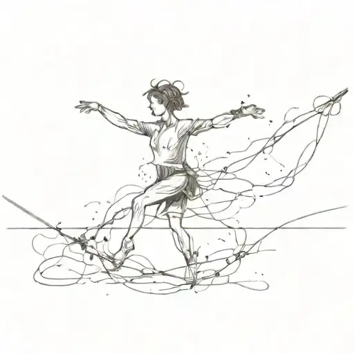 Dancing On Wire Both Ends Are On Fire