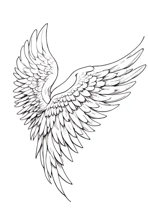 Angel Wing Right Fore Arm