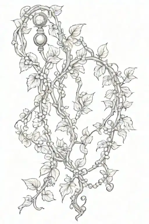 Rosary Made Of Vines