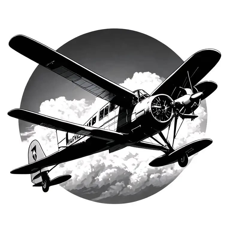 Piper Cherokee Plane Flying