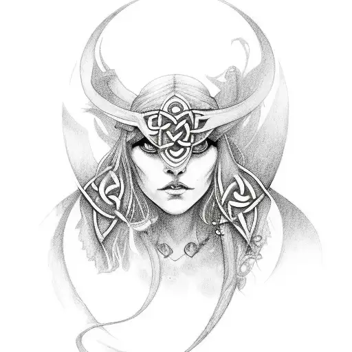 Celtic The Morrigan Cernnous